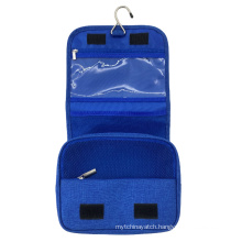 Travel Waterproof Nylon Dry bag Bright Blue Foldable Hanging Toiletry Bag